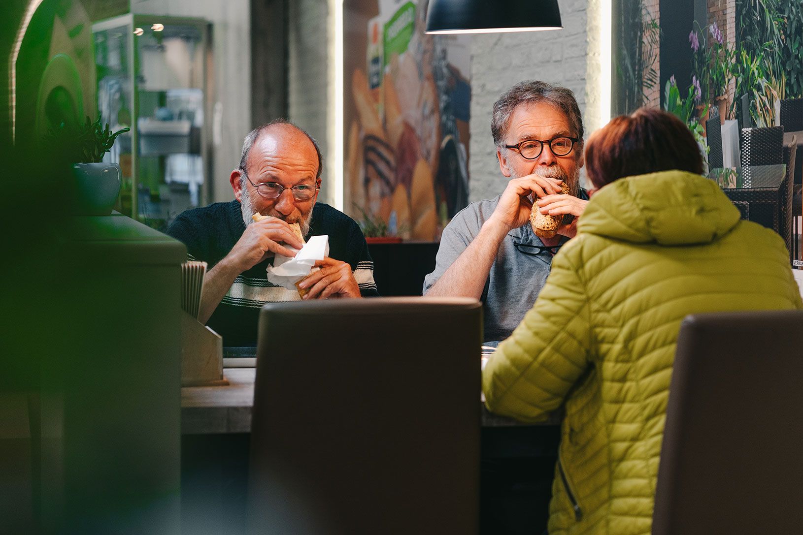 Puur genieten van je afgehaalde lekkernij