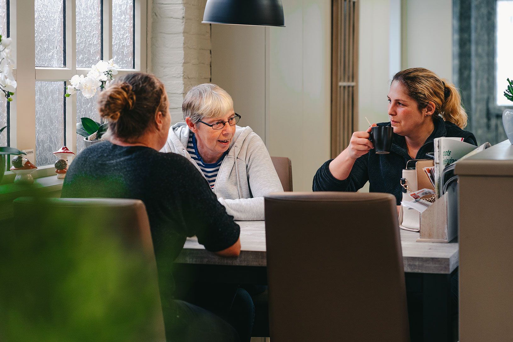 Gezelligheid troef in onze broodjesbar